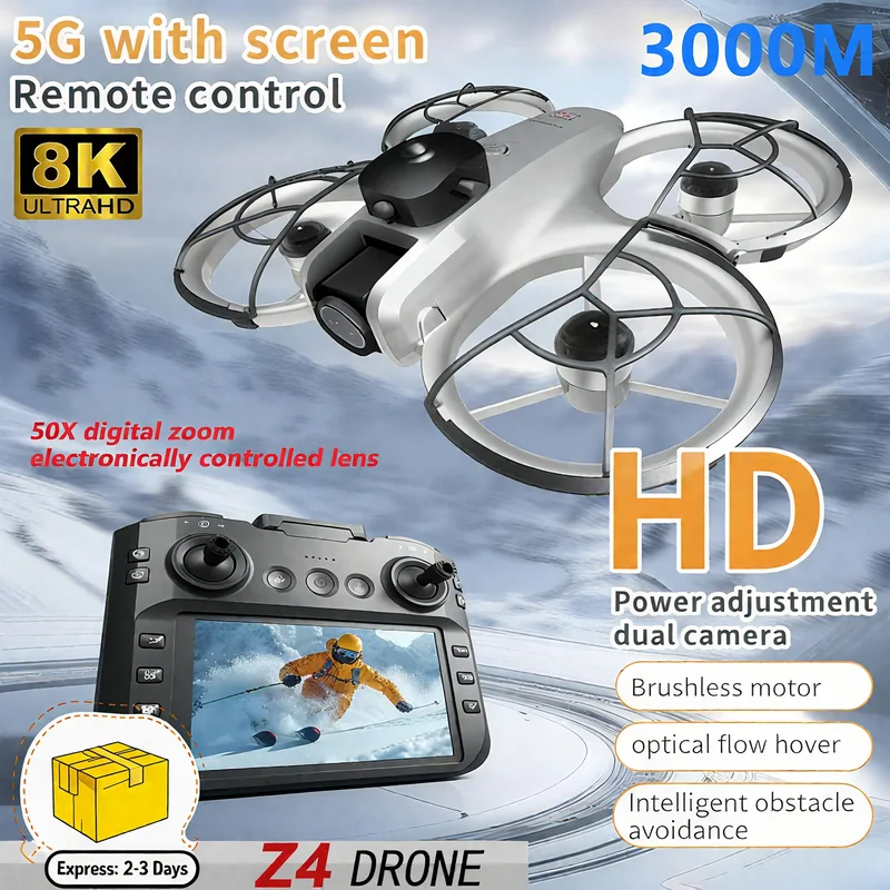 Baby Products Unique - Nuevo Dron MINI Z4 4K Profesional