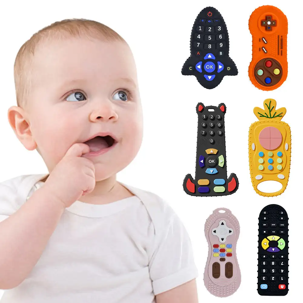 Baby Products Natural - Mordedor de silicona para bebé, juguetes