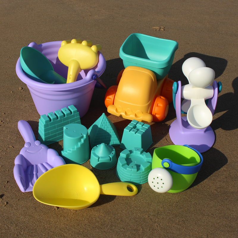 Baby Products Natural - Juguete de playa de goma suave,