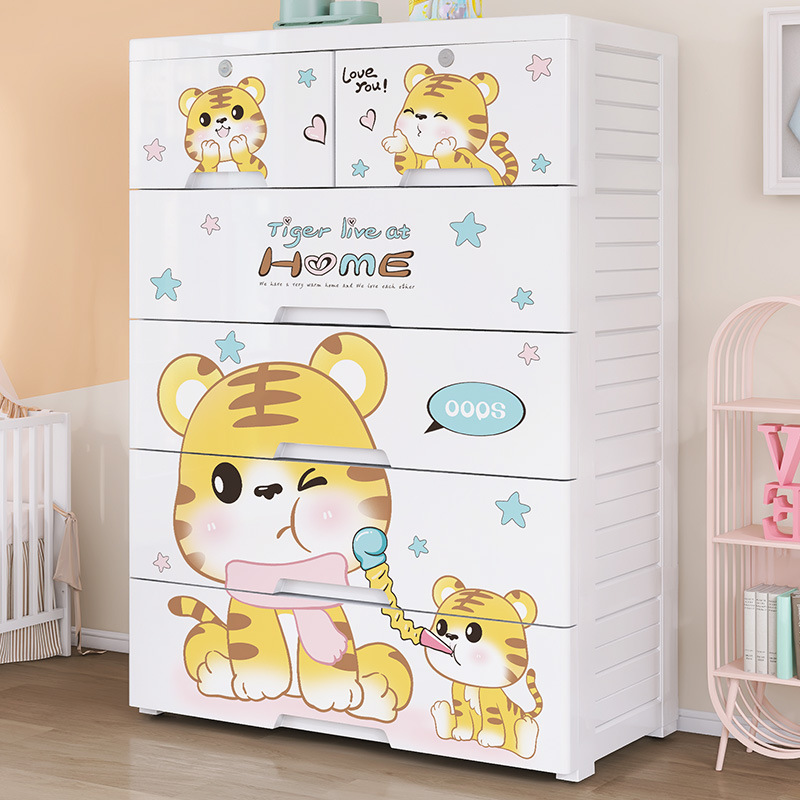 Baby Products Storage Box - Armario de Almacenamiento de Plástico Reforzado