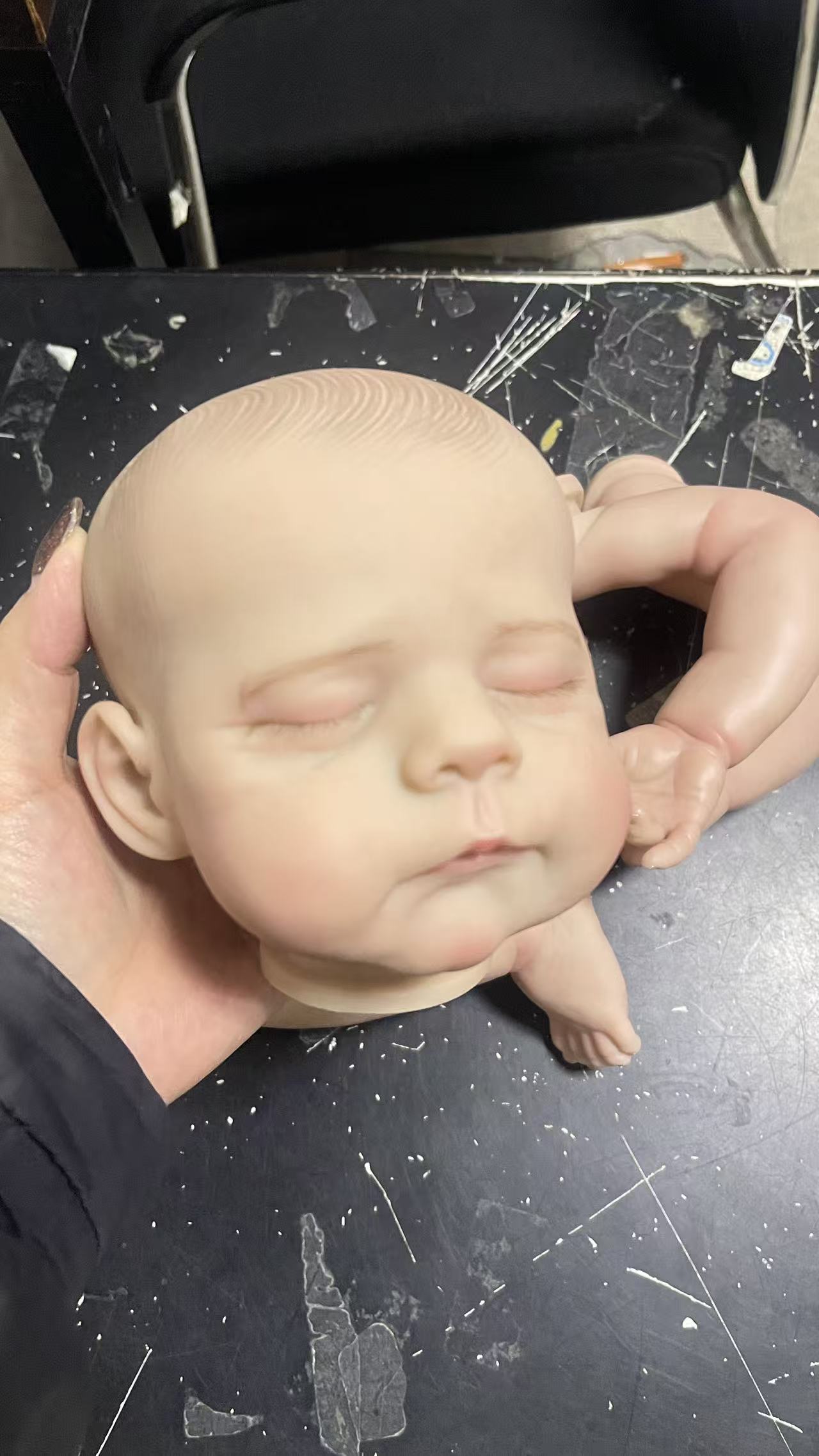 Baby Products Hair - NPK-Muñeca sin terminar de 18 pulgadas,