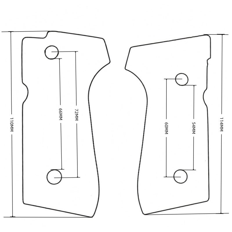 Empuñaduras para Pistola 92F,  - Baby Products Unique reseña y precio