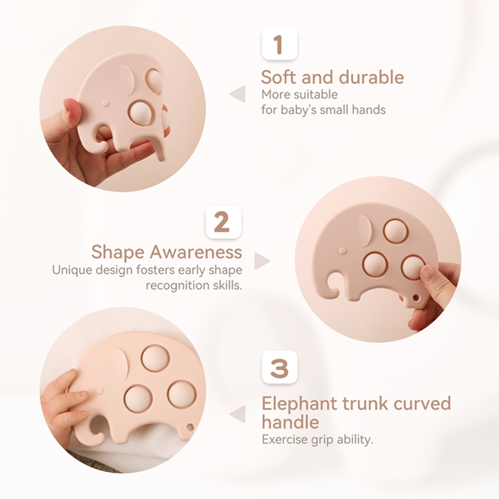 Mordedores seguros de silicona - Baby Products Natural reseña y precio
