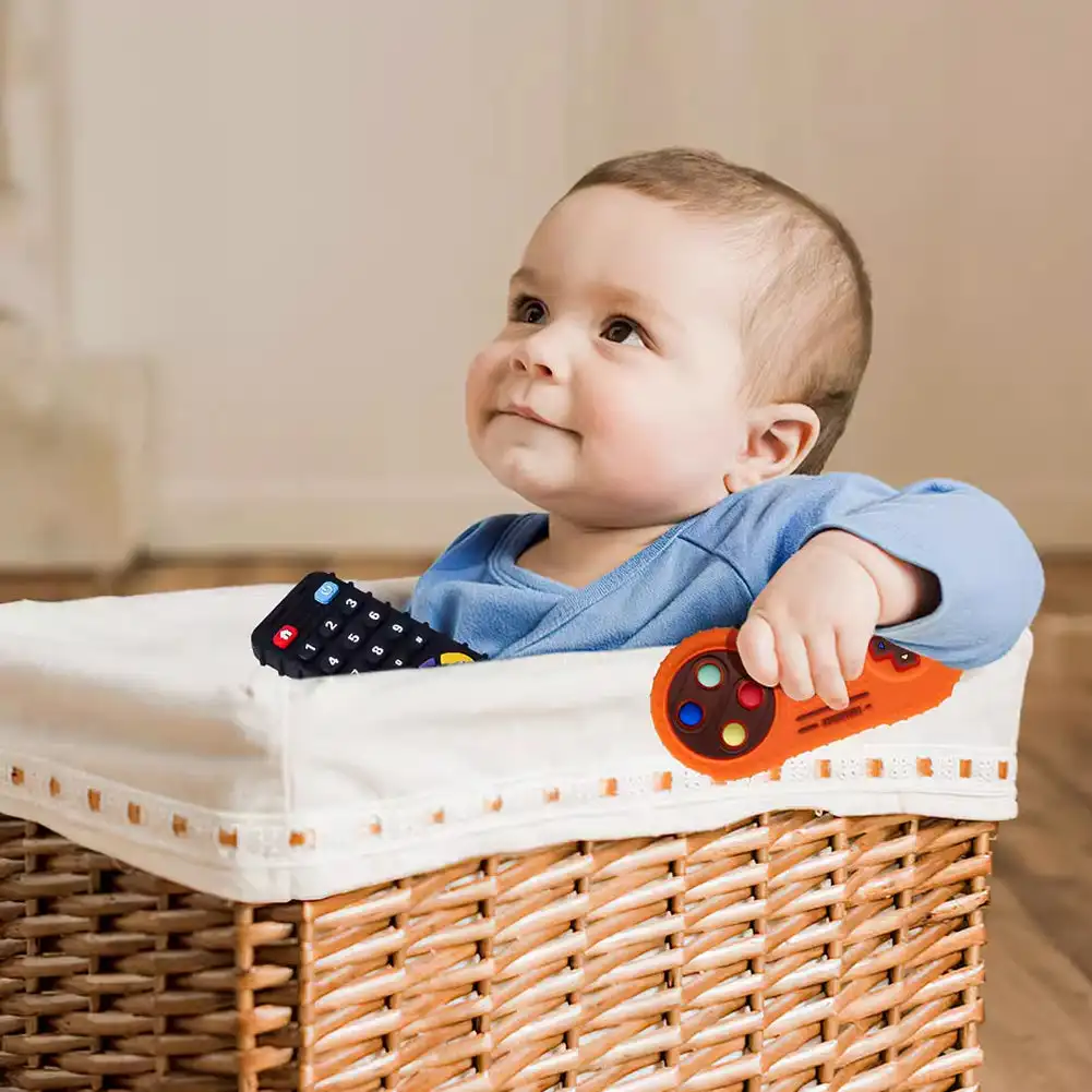 Mordedor de silicona para bebé - Baby Products Natural reseña y precio