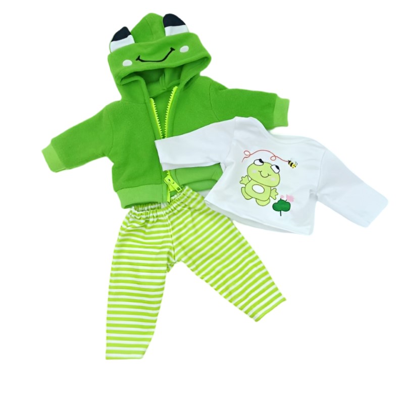 Traje de rana Linda para muñec - Baby Products Resale reseña y precio