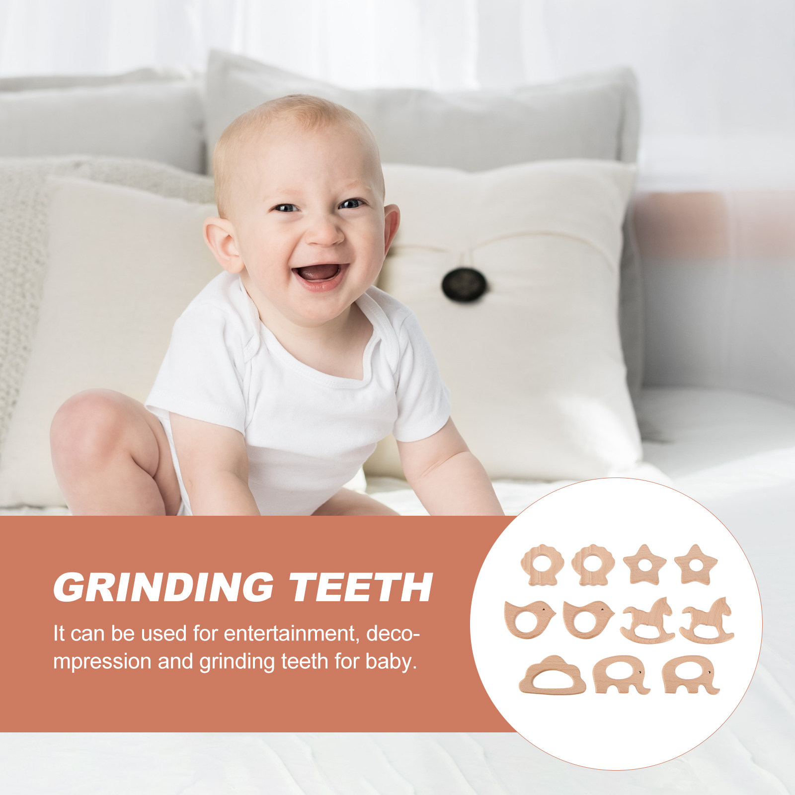 11 piezas de mordedores de mad - Baby Products Natural reseña y precio