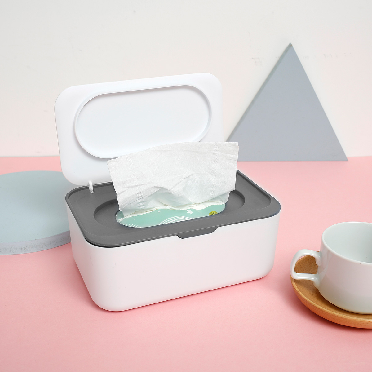 Caja de pañuelos húmedos, disp - Baby Products Storage Box reseña y precio