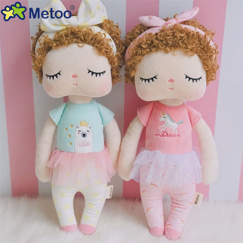 Muñecas de peluche Metoo Angel - Baby Products Hair reseña y precio