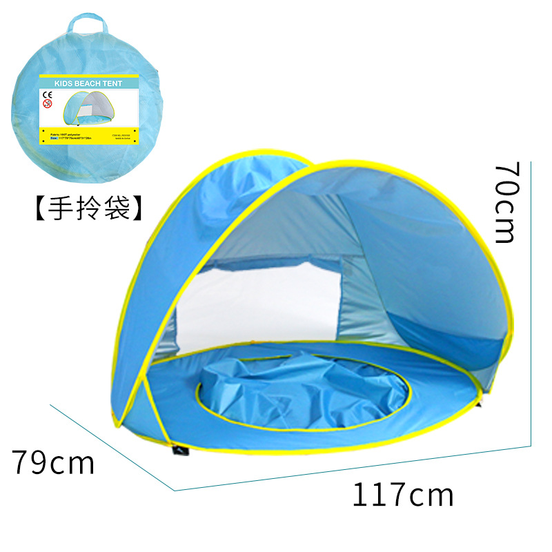 Carpa Piscina Portátil Plegabl - Baby Products Wholesale reseña y precio
