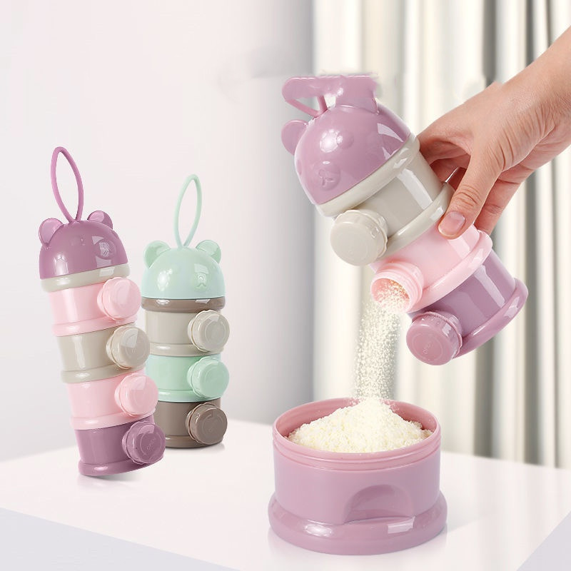 Contenedor de leche en polvo p - Baby Products Storage Box reseña y precio