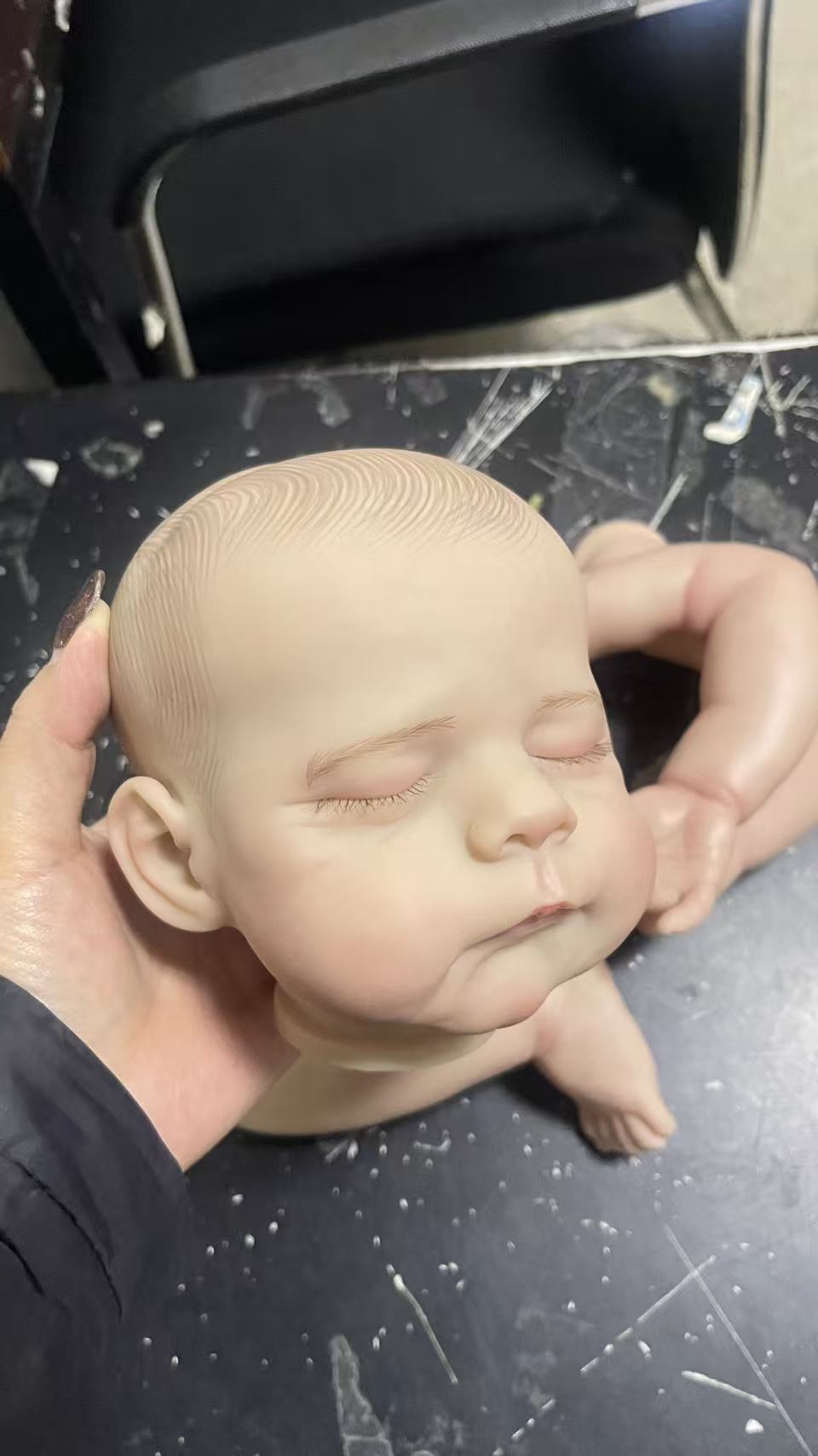 NPK-Muñeca sin terminar de 18  - Baby Products Hair reseña y precio