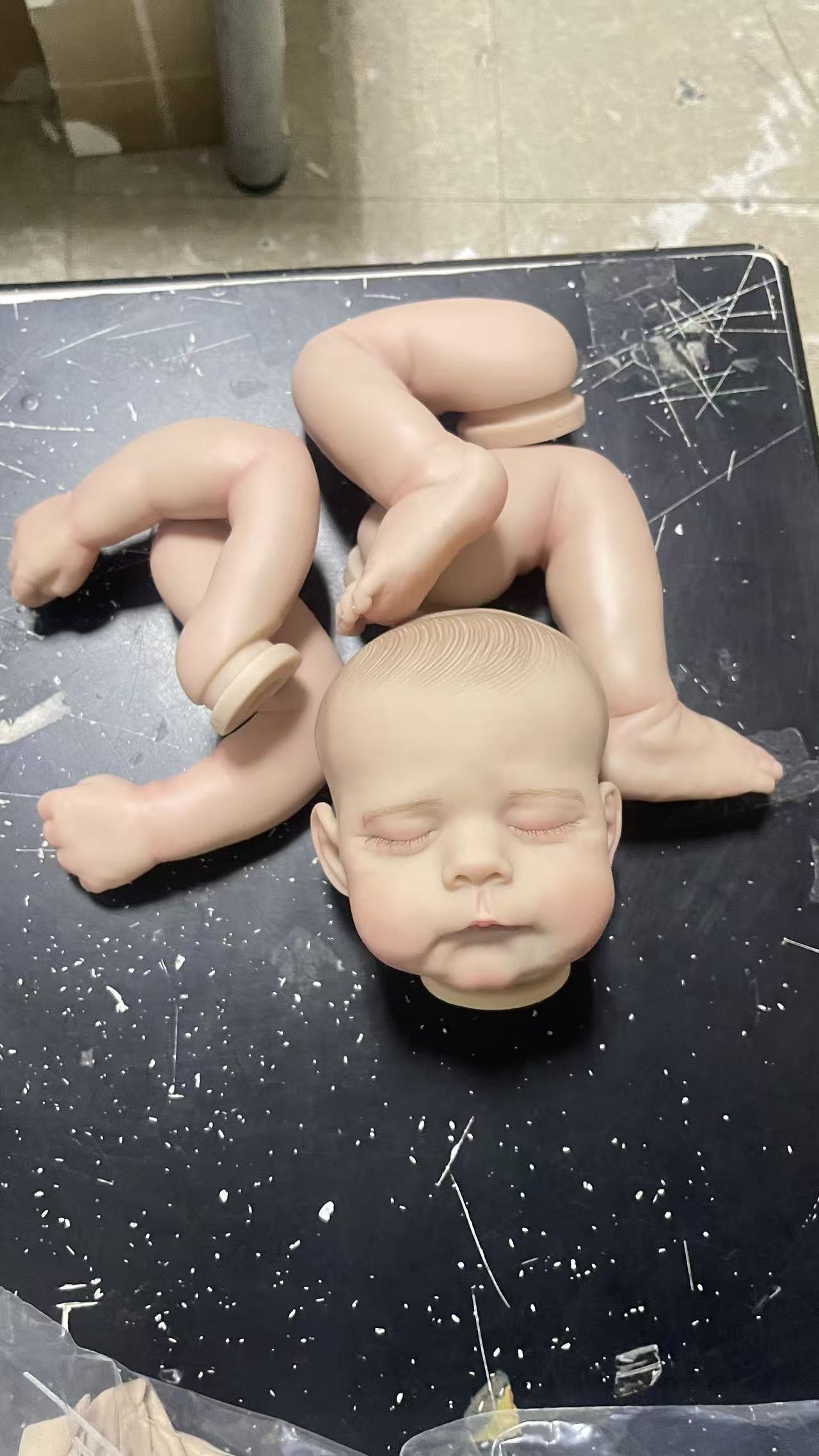 NPK-Muñeca sin terminar de 18  - Baby Products Hair reseña y precio